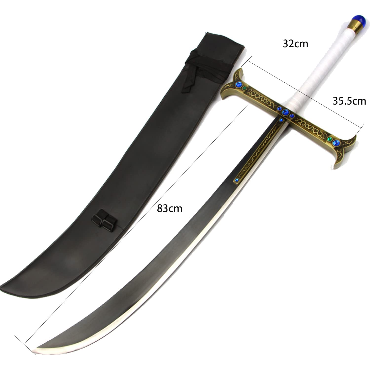 ミホーク　衣装　武器　ウィッグ Amazon.co.jp: 鷹の目 ジュラキュール・ミホーク 風 コスプレ